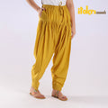 Buy Mustard Yellow Plain Cotton Women Salwar