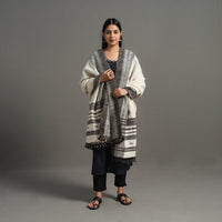 Kutch Handspun Handwoven Desi Woolen Shawl 19