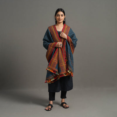 Kutch Handspun Handwoven Desi Woolen Shawl 20