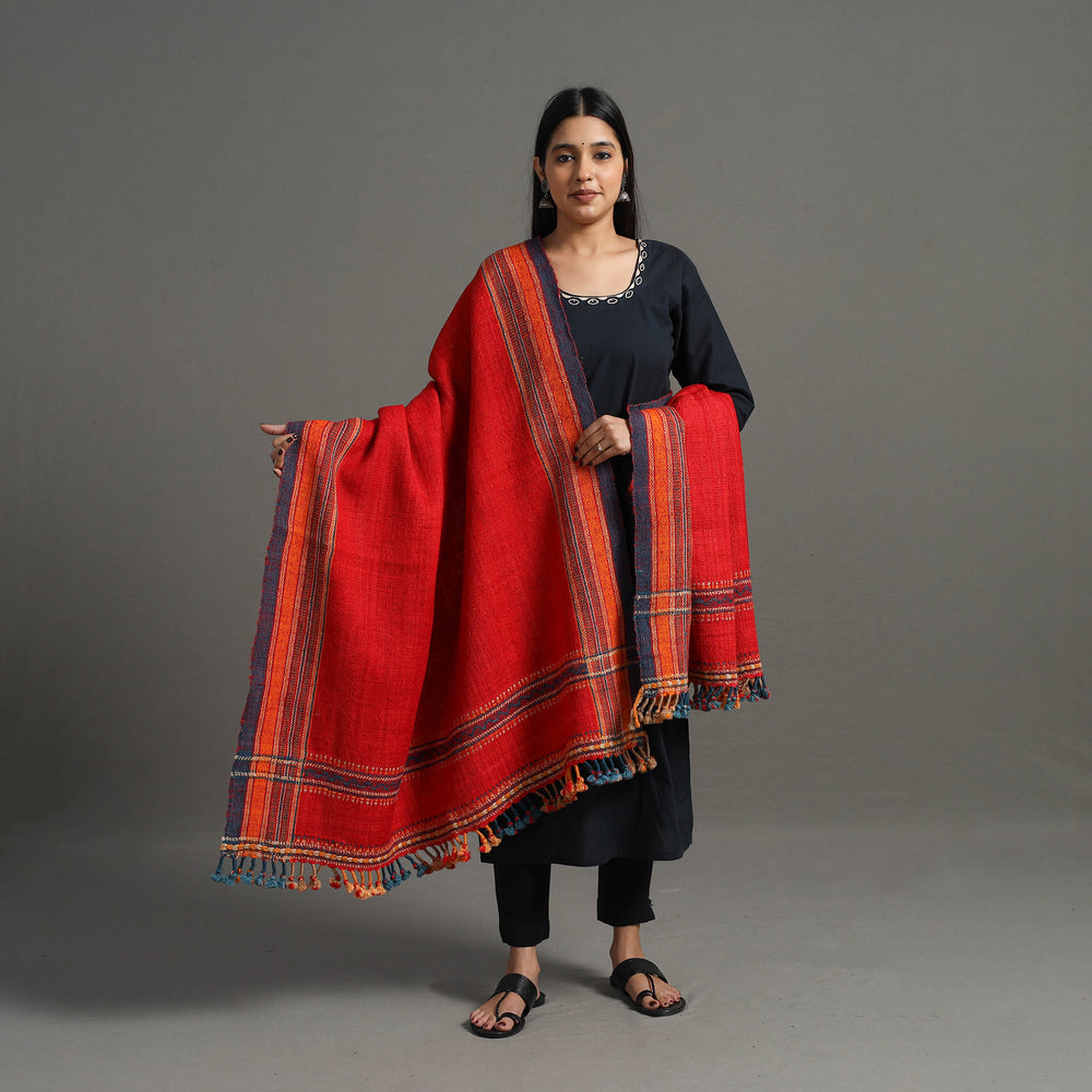 Kutch Handspun Handwoven Desi Woolen Shawl 17