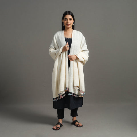 Kutch Handwoven Silk x Woolen Shawl 31