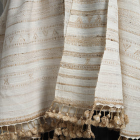 Buy Kutch Embroidery Handwoven Silk x Woolen Shawl