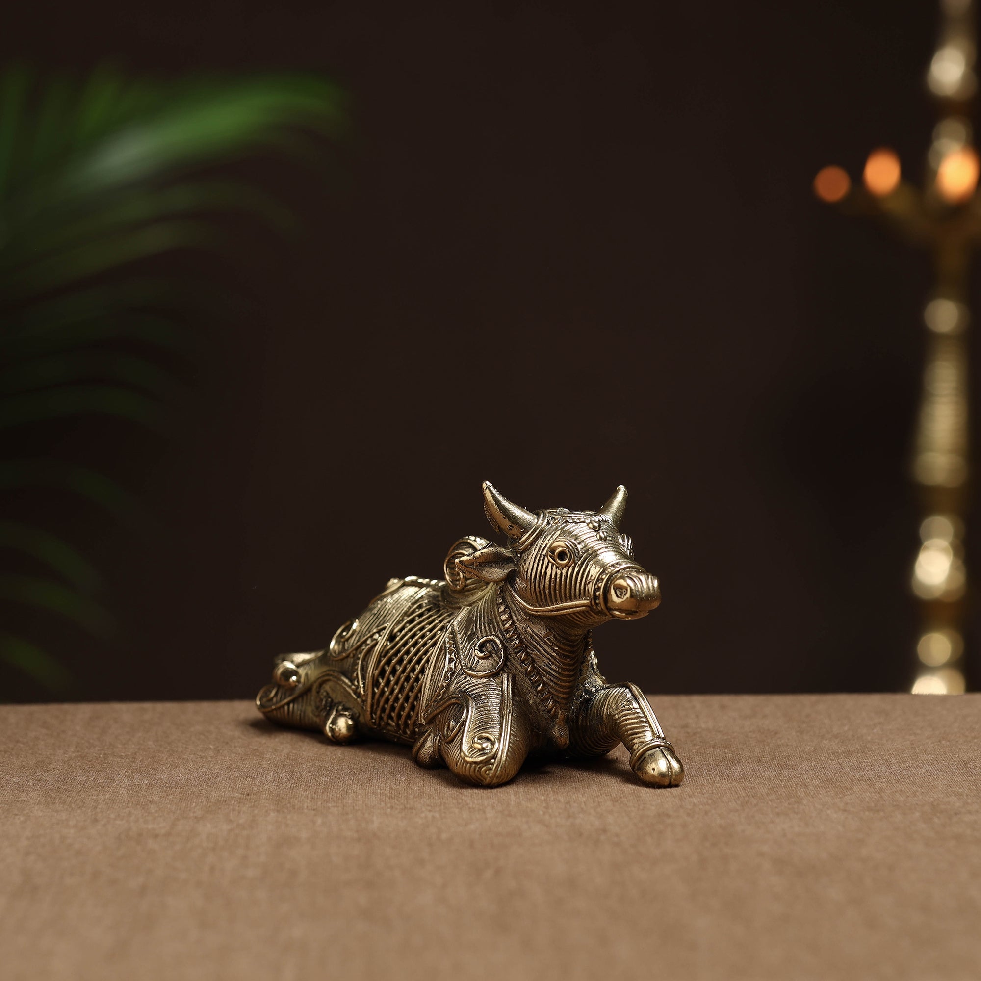  Nandi - Tribal Odisha Dokra Handmade Decor Item Online at iTokri.com 