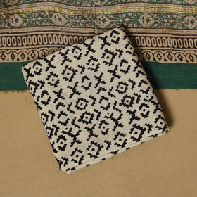 Natural dyed bagru chanderi silk 3pc unstitched dress