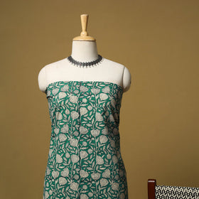 Natural dyed bagru cotton 3pc unstitched dress material 03