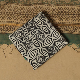 Natural dyed bagru cotton 3pc unstitched dress material 05