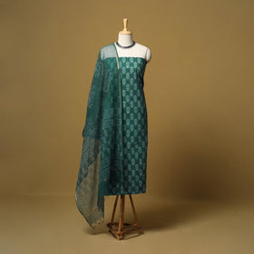 Natural dyed bagru cotton 3pc unstitched dress material 12