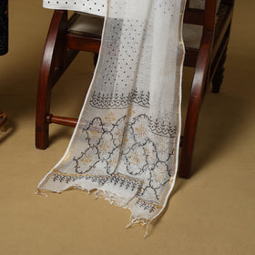 Natural dyed bagru cotton 3pc unstitched dress material 14