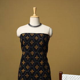 Natural dyed bagru cotton 3pc unstitched dress material 14