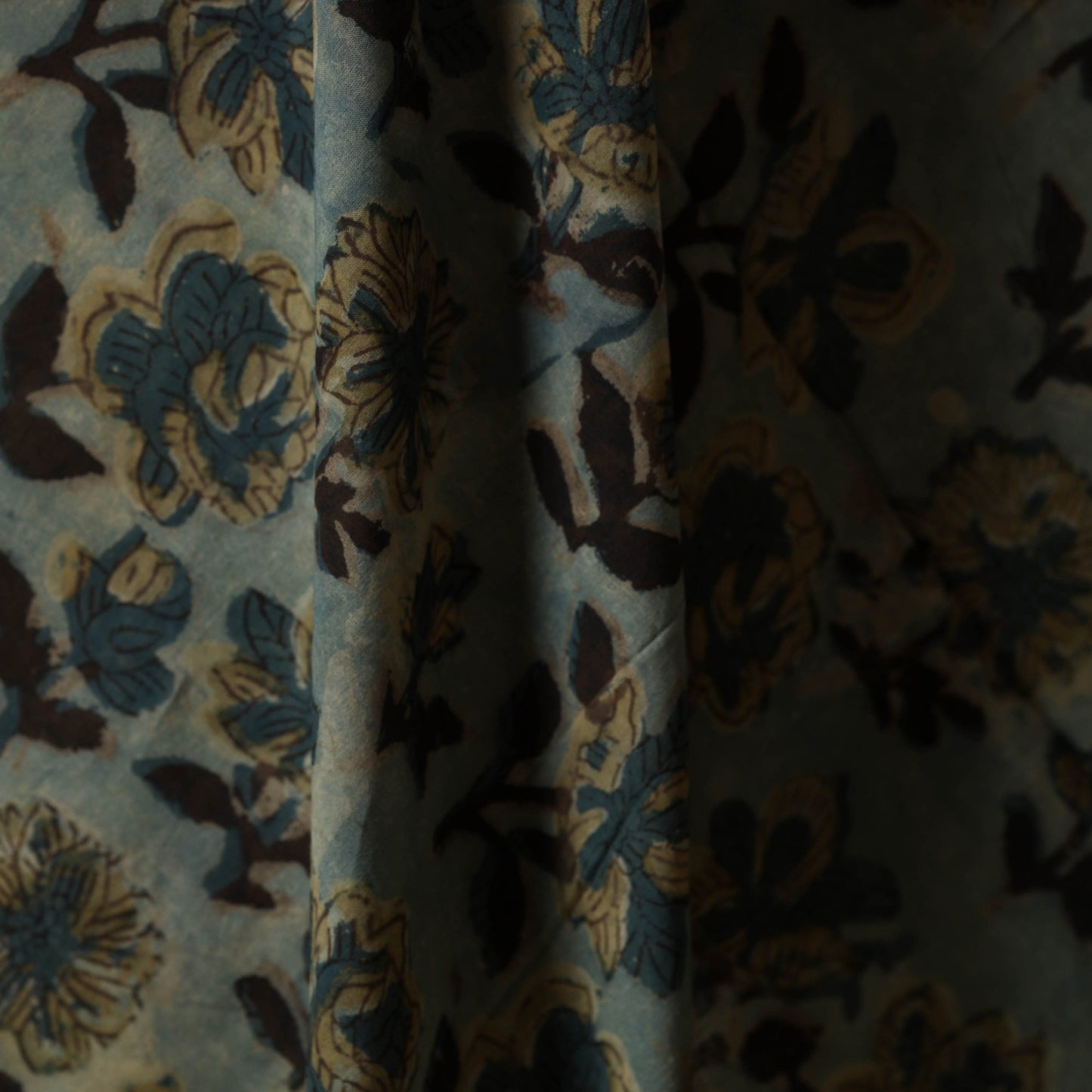 Natural dyed bagru dabu fabric 11 - handcrafted