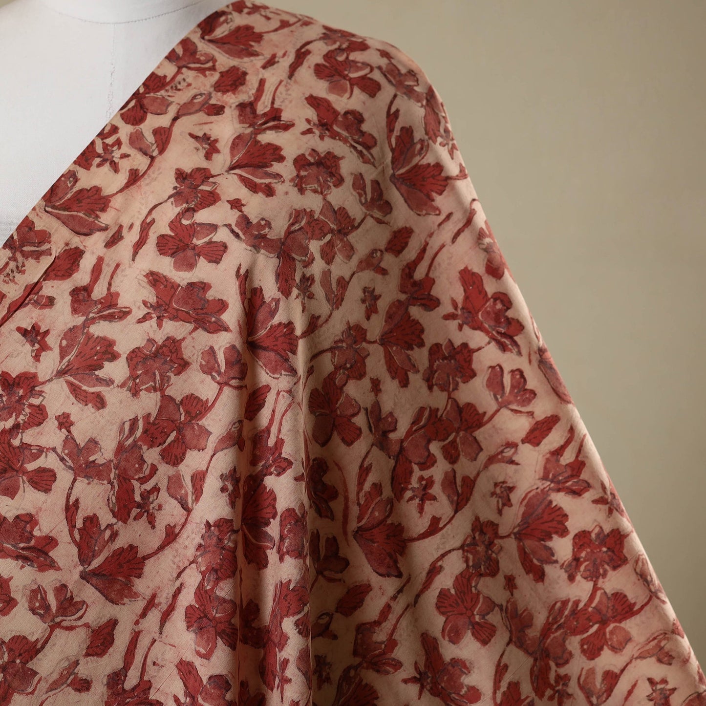 Natural dyed bagru dabu fabric 16 - handcrafted