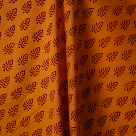 Natural dyed cotton bagh fabric 13 - handcrafted