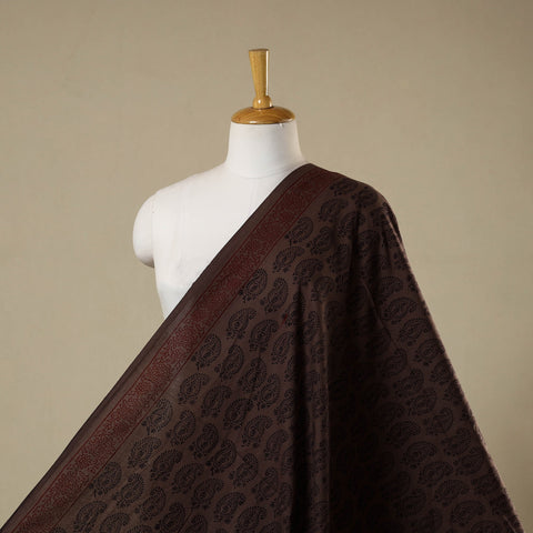 Natural dyed cotton bagh fabric 04 - handcrafted