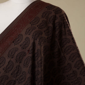 Natural dyed cotton bagh fabric 04 - handcrafted