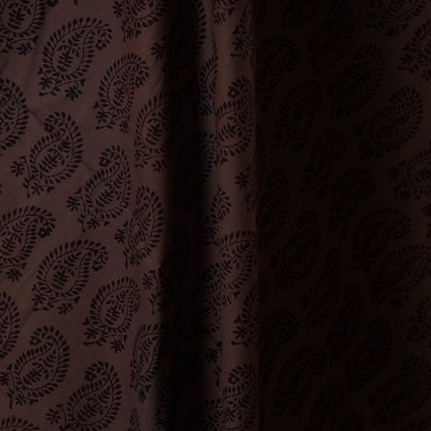 Natural dyed cotton bagh fabric 04 - handcrafted