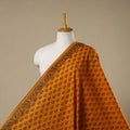 Natural dyed cotton bagh fabric 13 - handcrafted