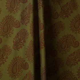 Natural dyed cotton bagh fabric 18 - handcrafted