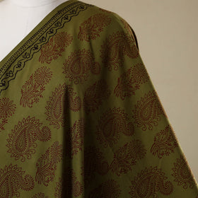 Natural dyed cotton bagh fabric 18 - handcrafted