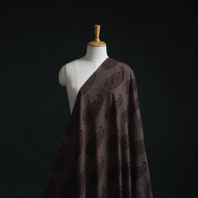 Natural dyed cotton hand bagh fabric 31 - handcrafted