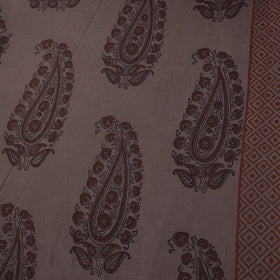 Natural dyed cotton hand bagh fabric 31 - handcrafted