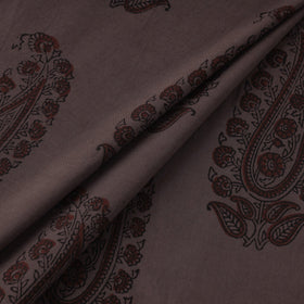 Natural dyed cotton hand bagh fabric 31 - handcrafted