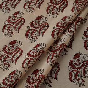 Natural dyed cotton hand block bagru print fabric 03