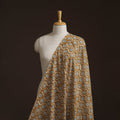 Natural dyed cotton hand block bagru print fabric 06