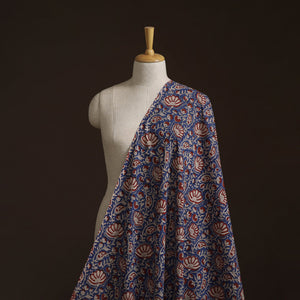 Natural dyed cotton hand block bagru print fabric 10