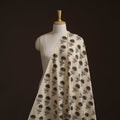Natural dyed cotton hand block bagru print fabric 12