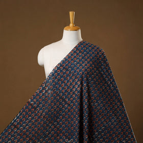 Natural dyed cotton hand pipad fabric 06 - handcrafted