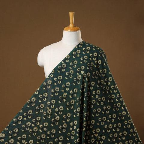 Natural dyed cotton hand pipad fabric 08 - handcrafted