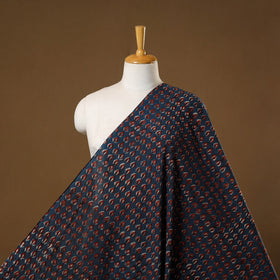 Natural dyed cotton hand pipad fabric 09 - handcrafted