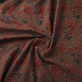 Natural dyed cotton kutch hand block ajrakh print fabric 03