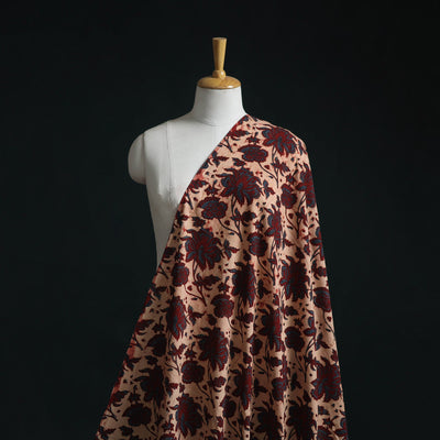 Natural dyed cotton kutch hand block ajrakh print fabric 07