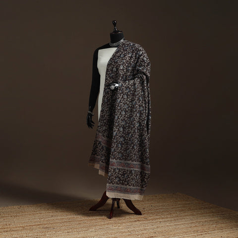 Natural dyed cotton pedana kalamkari dupatta 18