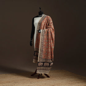 Natural dyed cotton pedana kalamkari dupatta 21