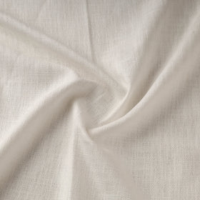 Natural dyed cotton x linen plain fabric 03 - handcrafted