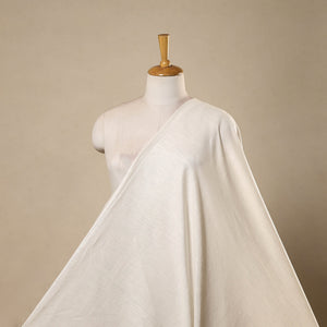 Natural dyed cotton x linen plain fabric 03 - handcrafted