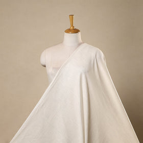 Natural dyed cotton x linen plain fabric 03 - handcrafted