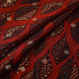 Natural dyed dola silk jacquard buti fabric 07 - handcrafted