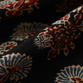 Natural dyed dola silk jacquard buti fabric 17 - handcrafted