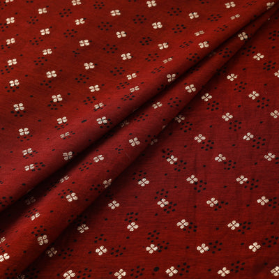 Natural dyed dola silk jacquard buti fabric 20 - handcrafted