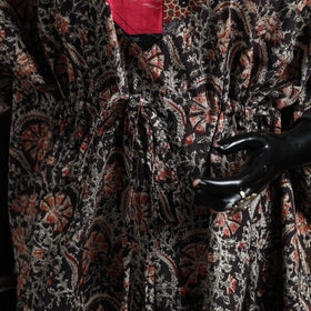 Natural dyed hand block kalamkari print patchwork cotton