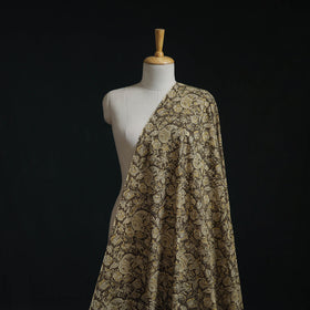 Natural dyed hand block print cotton kalamkari fabric 28