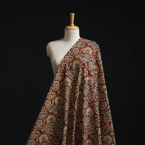 Natural dyed hand block print cotton pedana kalamkari
