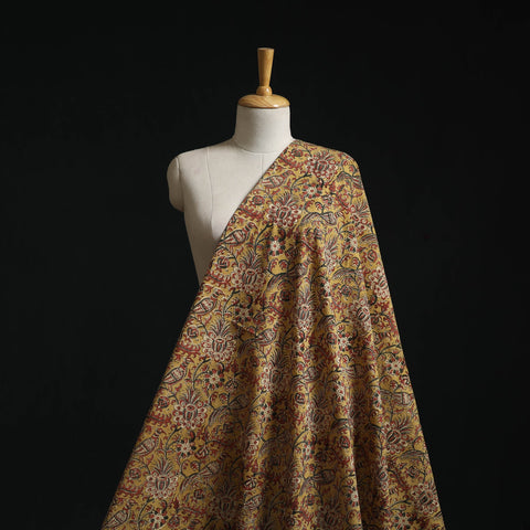 Natural dyed hand block print cotton pedana kalamkari