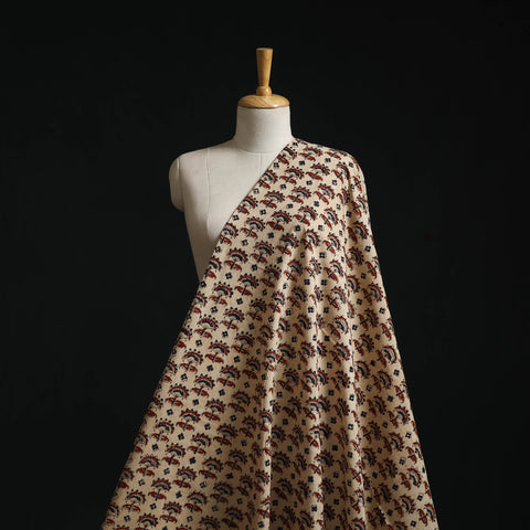 Natural dyed hand block print cotton pedana kalamkari