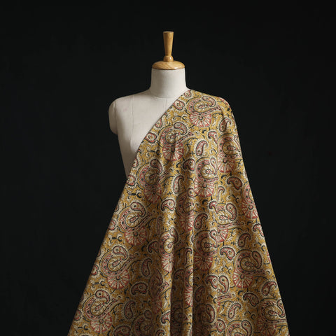 Natural dyed hand block print cotton pedana kalamkari