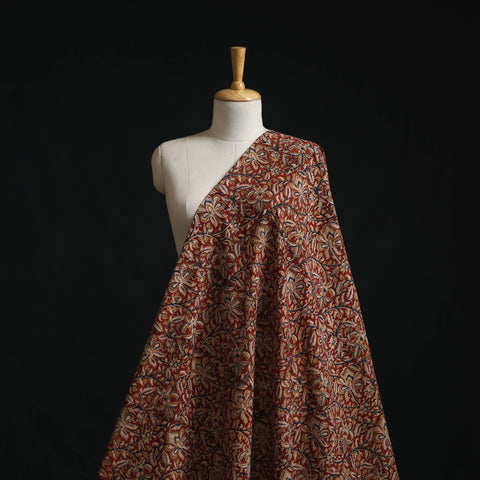 Natural dyed hand block print cotton pedana kalamkari