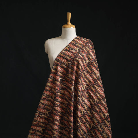Natural dyed hand block print cotton pedana kalamkari